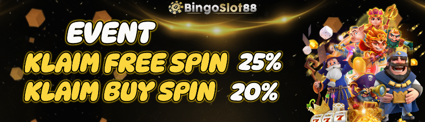 EVENT FREE SPIN 25% & BUY SPIN 20%